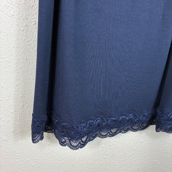 Lane Bryant Essential Lace Cami Navy Sz 14/16 Y2K Style - Picture 2 of 5